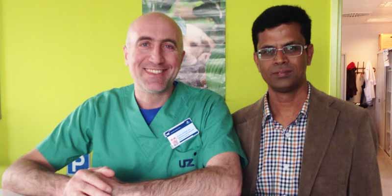 Liver resection course in Belgium